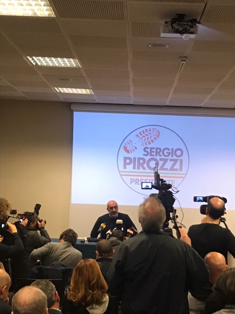 Regionali, Pirozzi: ''Centrodestra? Io vado avanti comunque''