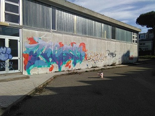 Imbrattano i muri della scuola con vernice spray: sorpresi e denunciati dalla Digos