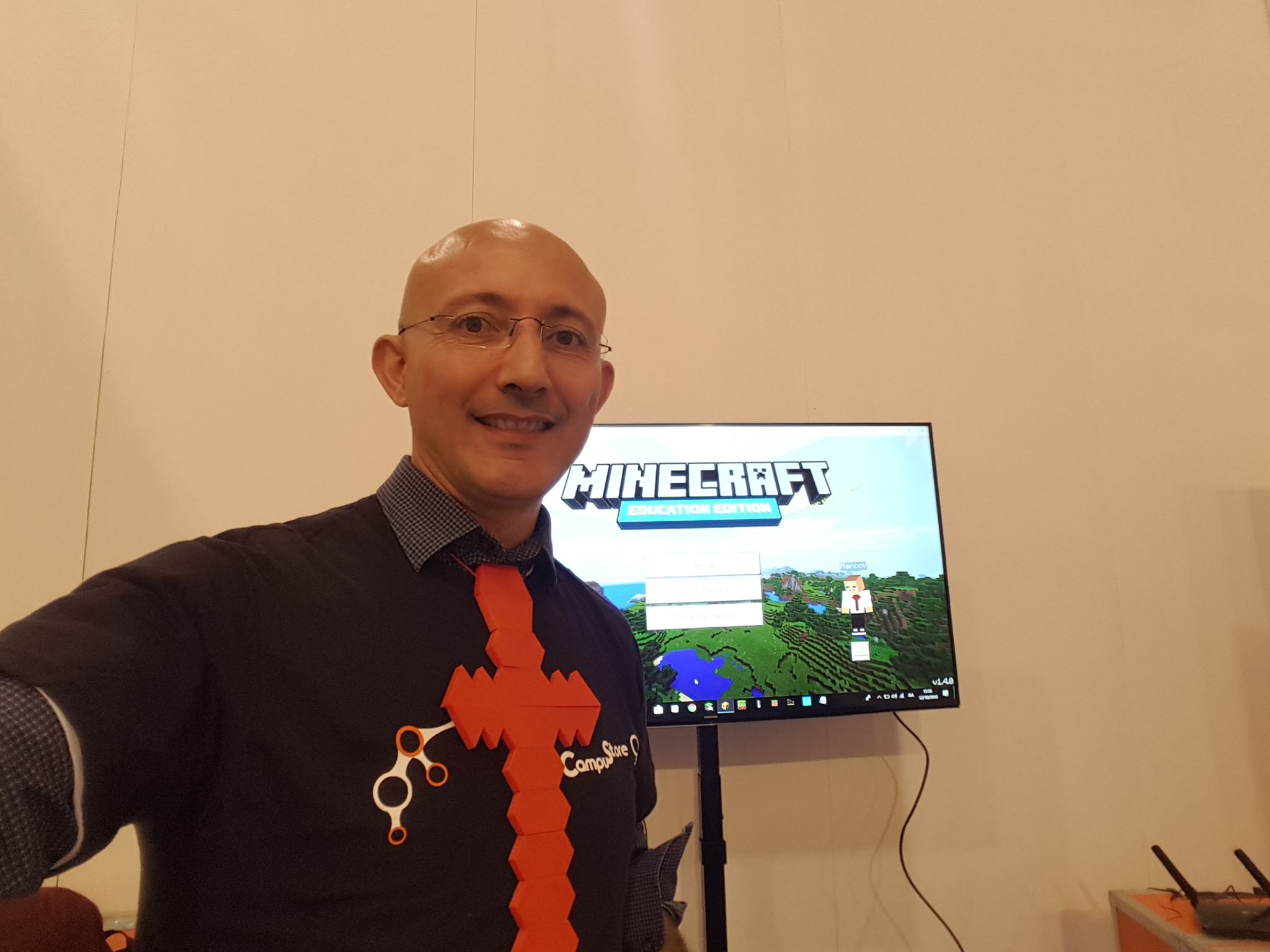 Marco Vigelini e lo staff di Coderdojo a Venezia