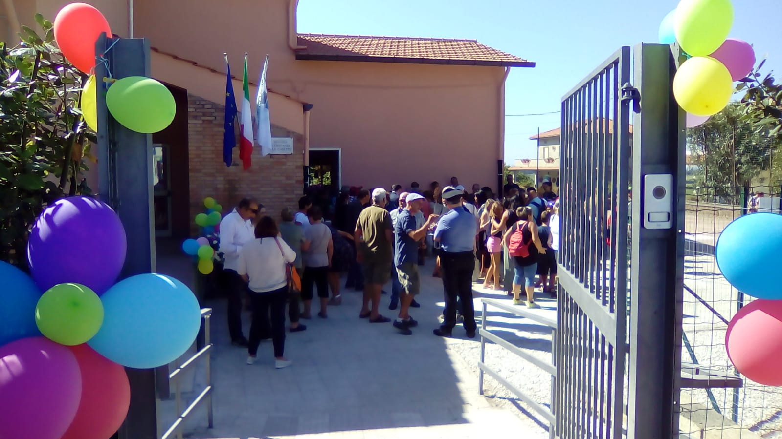 Cerveteri, taglio del nastro per la scuola delle Due Casette