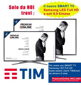 Smart tv con tecnologia led full Hd: eccezionale offerta al negozio Tim di corso Centocelle