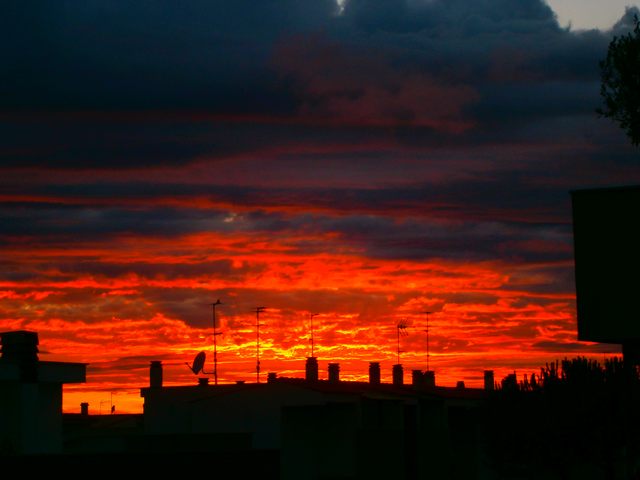 Rosso di sera (foto Isabella Presta)
