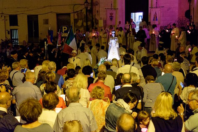 Processione della Madonna delle Grazie (foto Raffaele Ballirano)