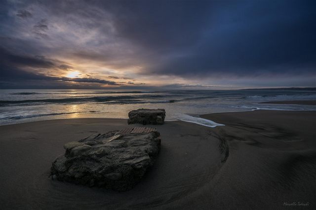 Il mare d'inverno (foto Marcello Tedeschi)