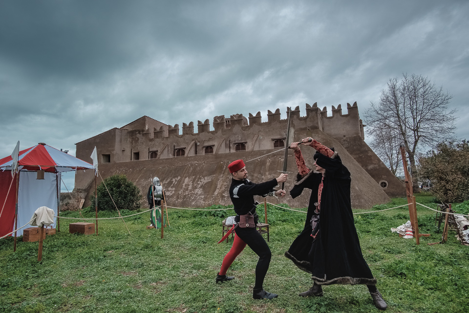 Il duello (foto Raffaele Ballirano)