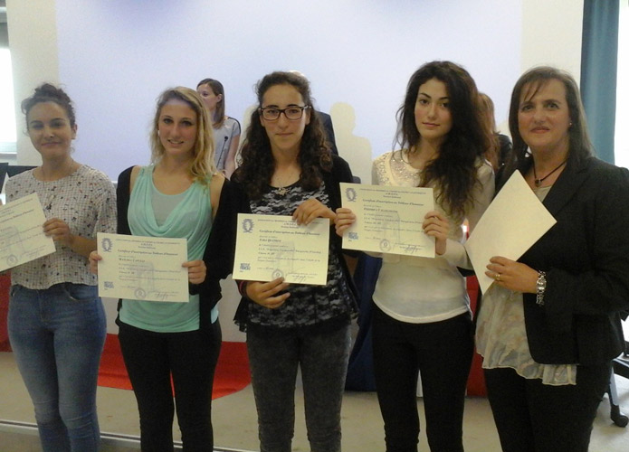 Attestati di merito per lo studio della lingua francese