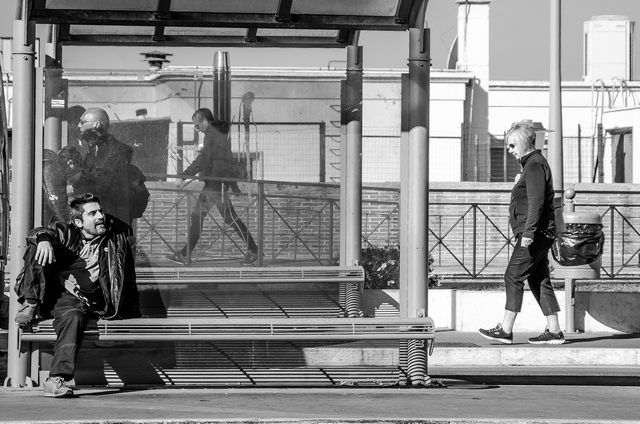 L'attesa (foto Enrico Paravani)