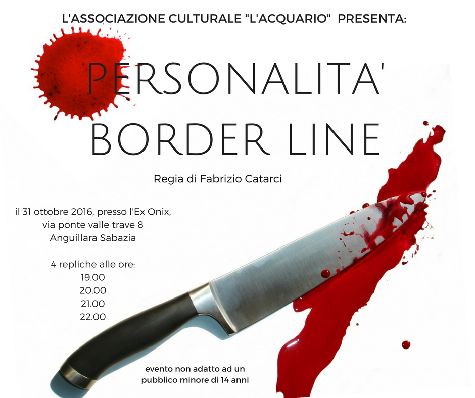 Halloween: ad Anguillara il regista Catarci sperimenta con “Personalità bordeline”