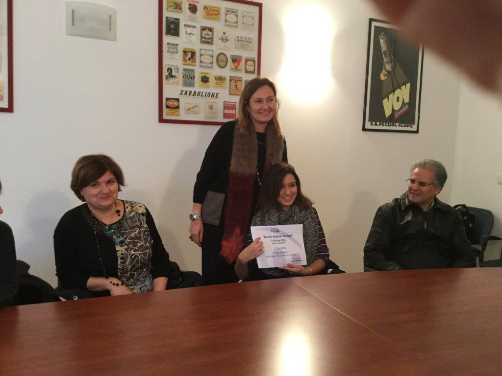 Liceo Galilei: Sara Yamani premiata dalla Fondazione Molinari