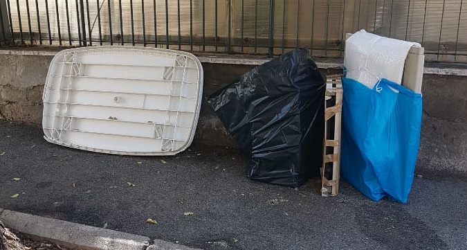 Rifiuti abbandonati, oltre 160 sanzioni