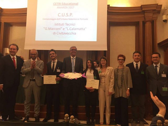 Compostaggio: premio al Marconi e al Calamatta