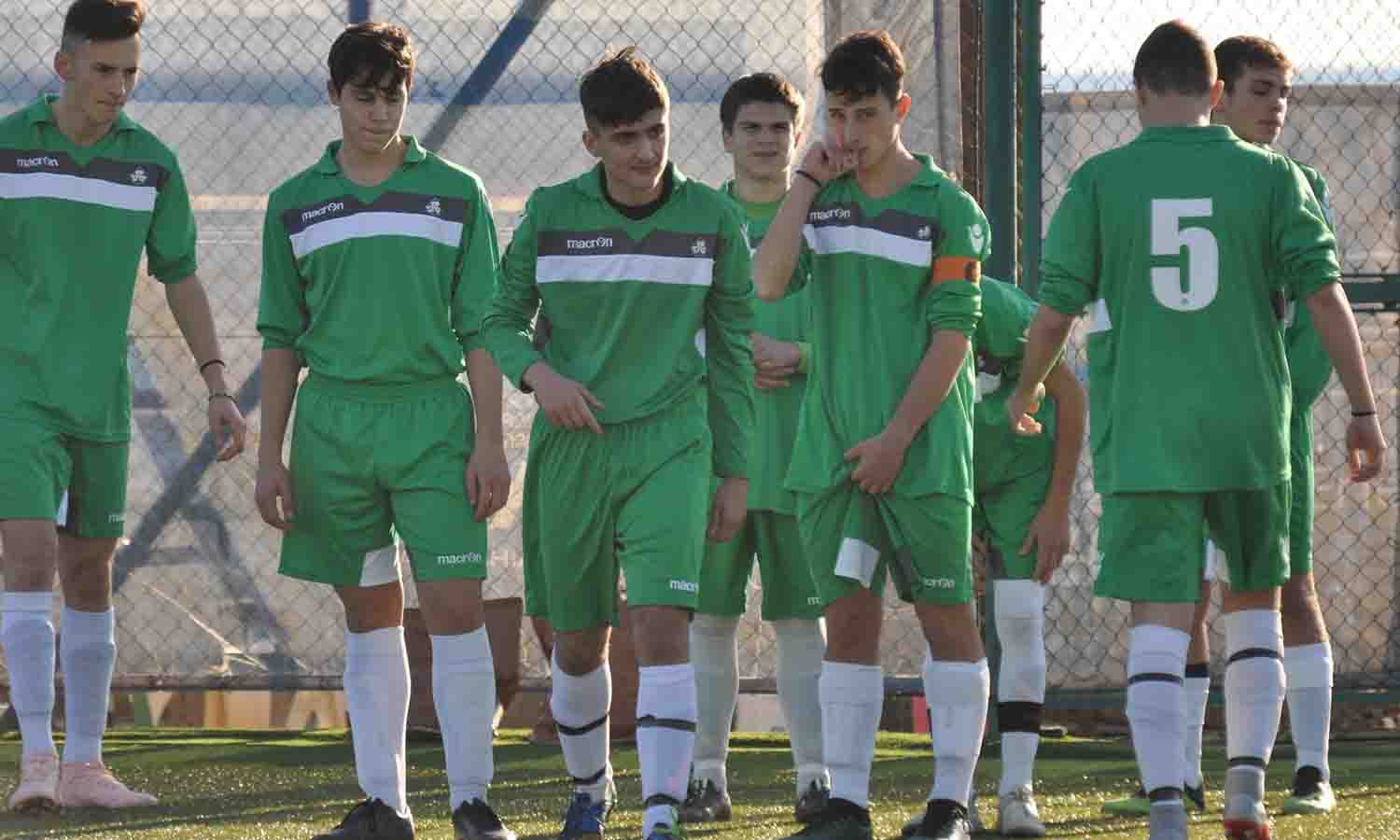 Amarezza Under 16, 1-1 che sa di beffa