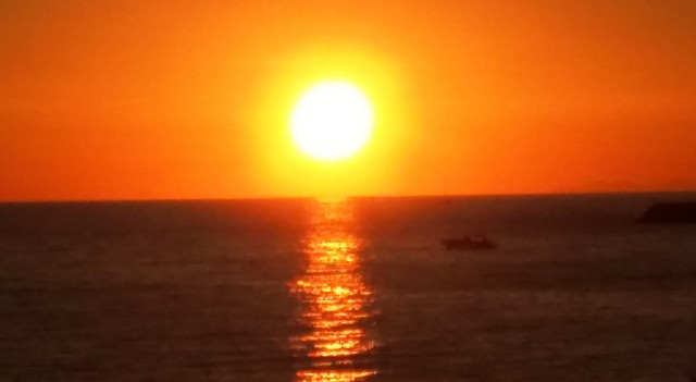 Tramonto civitavecchiese (foto Claudio Di Marco)