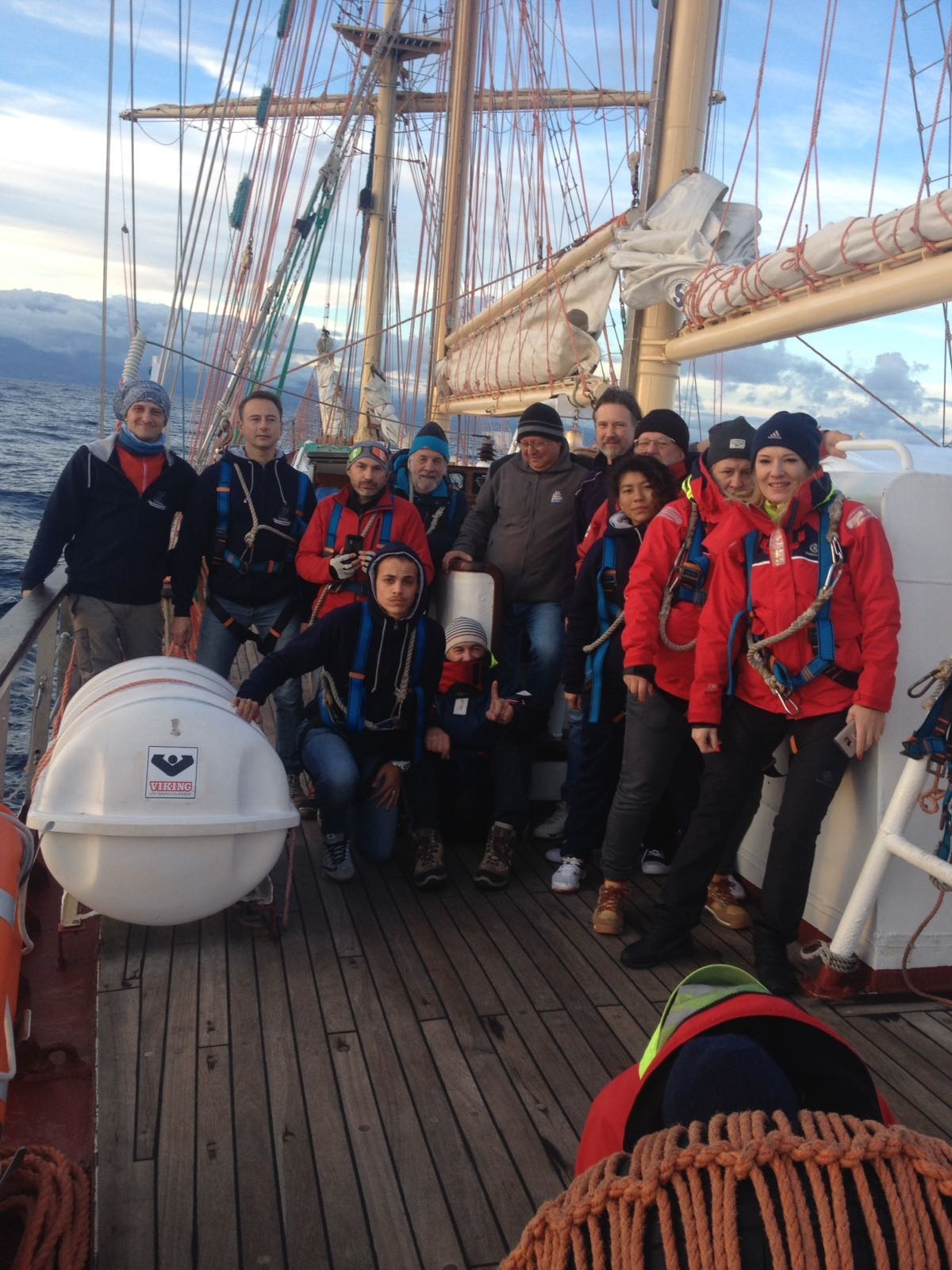 Alternanza scuola lavoro: studenti del Nautico di Civitavecchia a bordo di grandi velieri