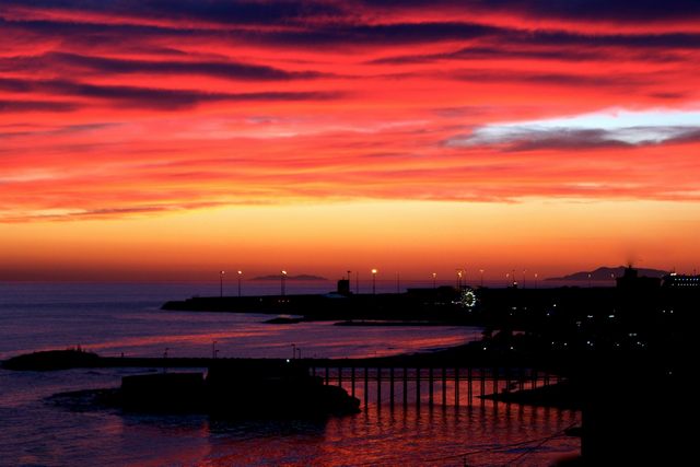 Tramonto (foto Angela Pierucci)