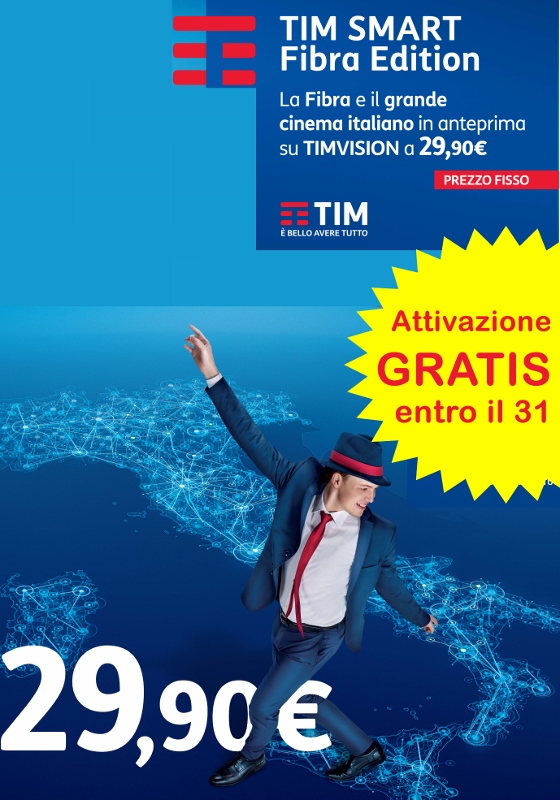 Ultimi giorni per attivare Fibra Limited Edition di TIM