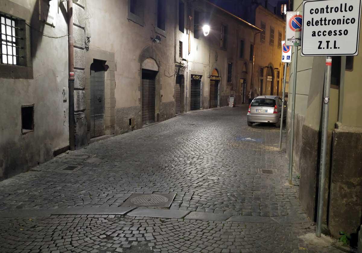 Viterbo, chiusura d&rsquo;urgenza di via San Lorenzo