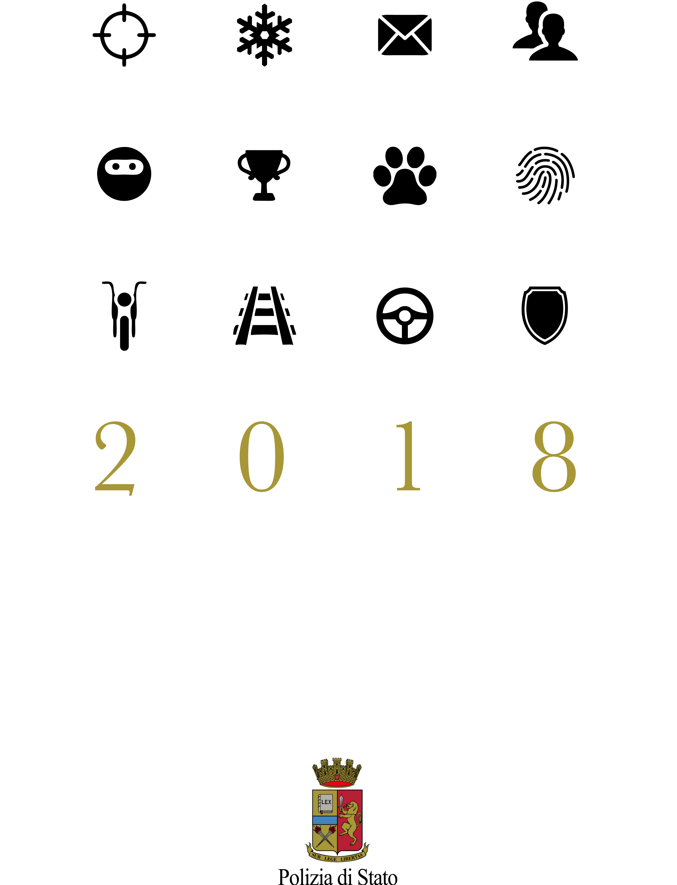 Svelato il calendario della Polizia di Stato