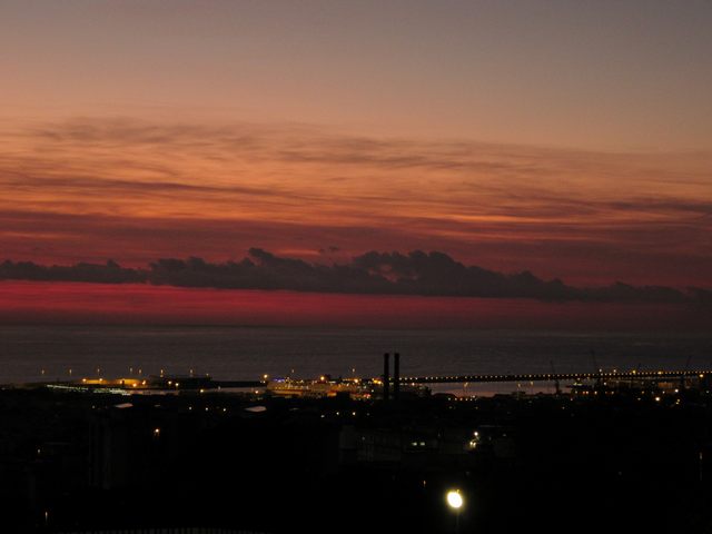 Il crepuscolo (foto Antonio Bocciero)