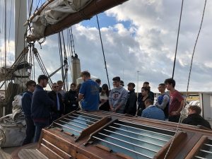 L&rsquo;Istituto Calamatta e la Guardia Costiera visitano la nave scuola Gulden Leeuw