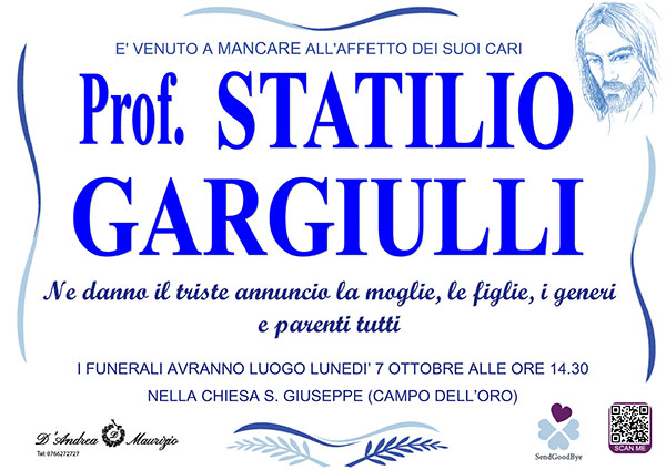 Prof. STATILIO GARGIULLI