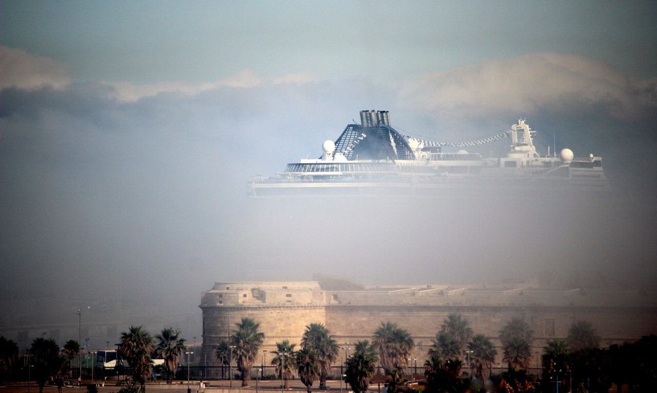Nebbia alla marina (foto Angela Pierucci)