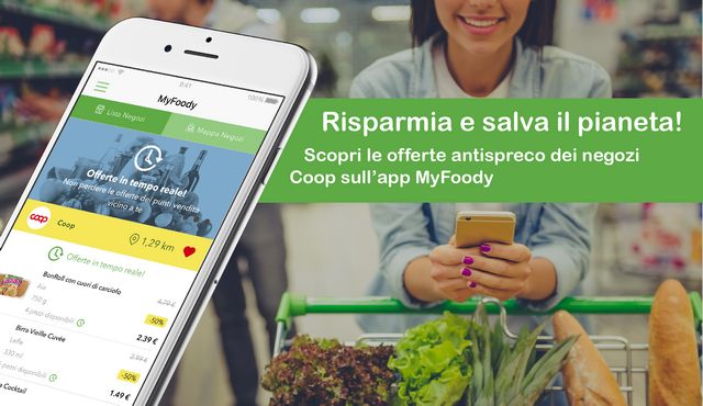 Coop, parte la lotta allo spreco di cibo