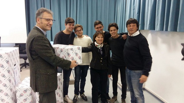 Il vicepresidente della Regione Smeriglio consegna il kit 3D al liceo Galilei