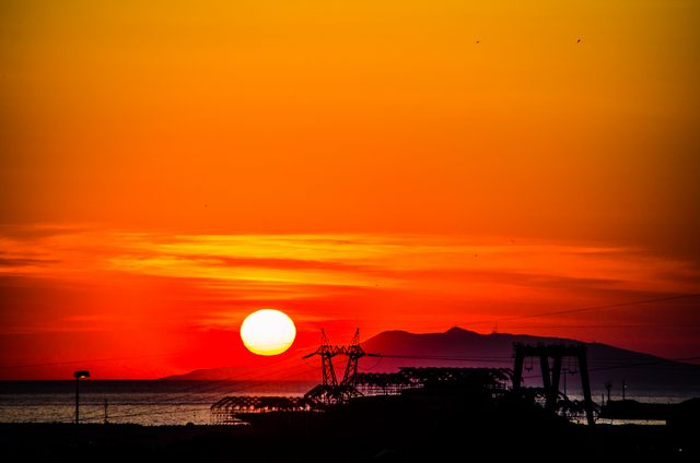 Tramonto sull'Argentario (foto Enrico Paravani)