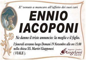 ENNIO IACOPONI