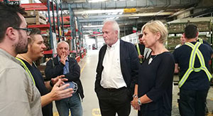 Montino incontra i lavoratori della Opel