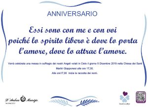 PER I NOSTRI RAGAZZI – Anniversario