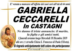 GABRIELLA CECCARELLI in CASTAGNI