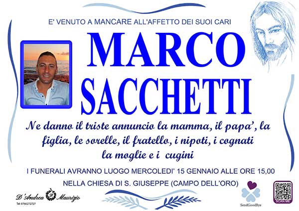 MARCO SACCHETTI