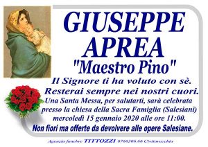 GIUSEPPE APREA "MAESTRO PINO"