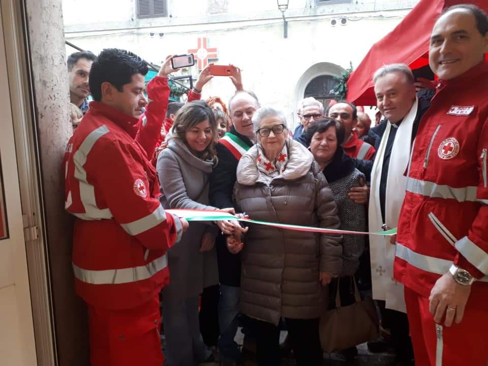Croce rossa, inaugurata la sede di Tolfa