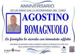 AGOSTINO ROMAGNUOLO – Anniversario