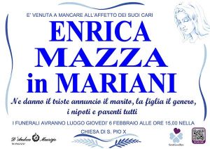 ENRICA MAZZA in MARIANI