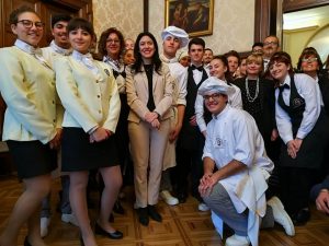 Il Cappannari sale in cattedra e conquista il ministro Azzolina