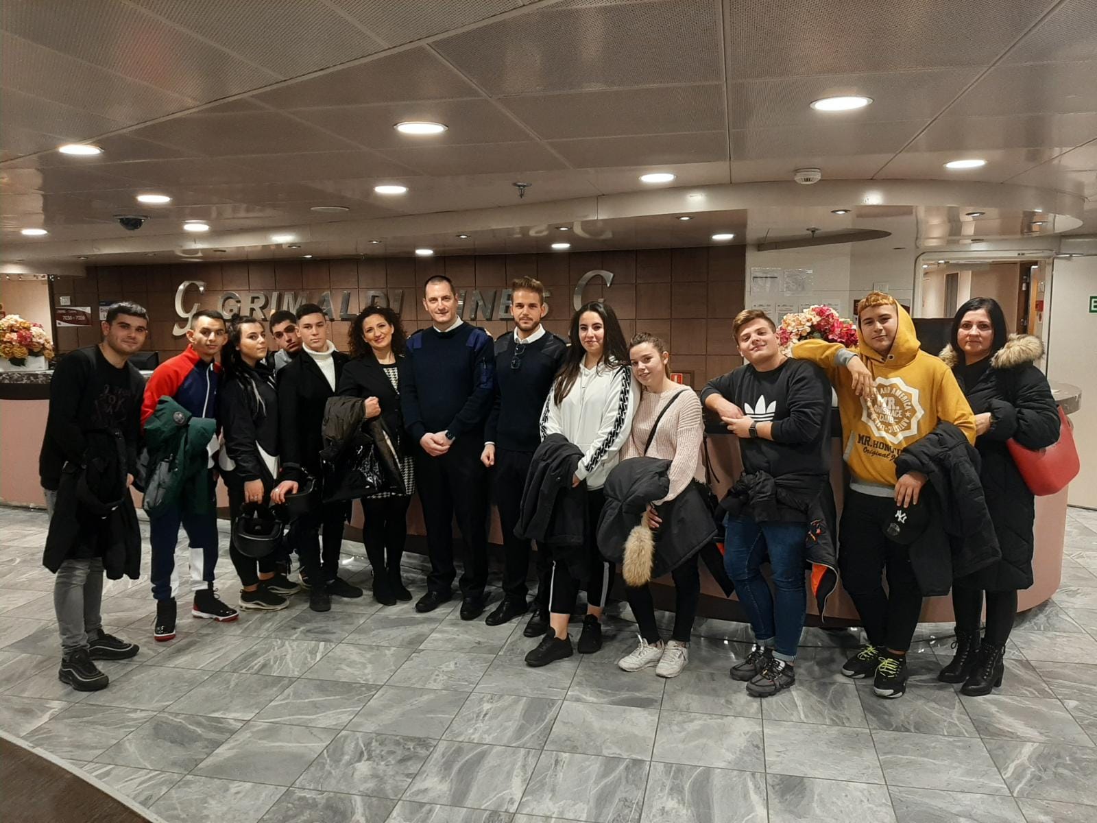 Esperienza entusiasmante degli studenti del Cappannari-Stendhal sulla Grimaldi