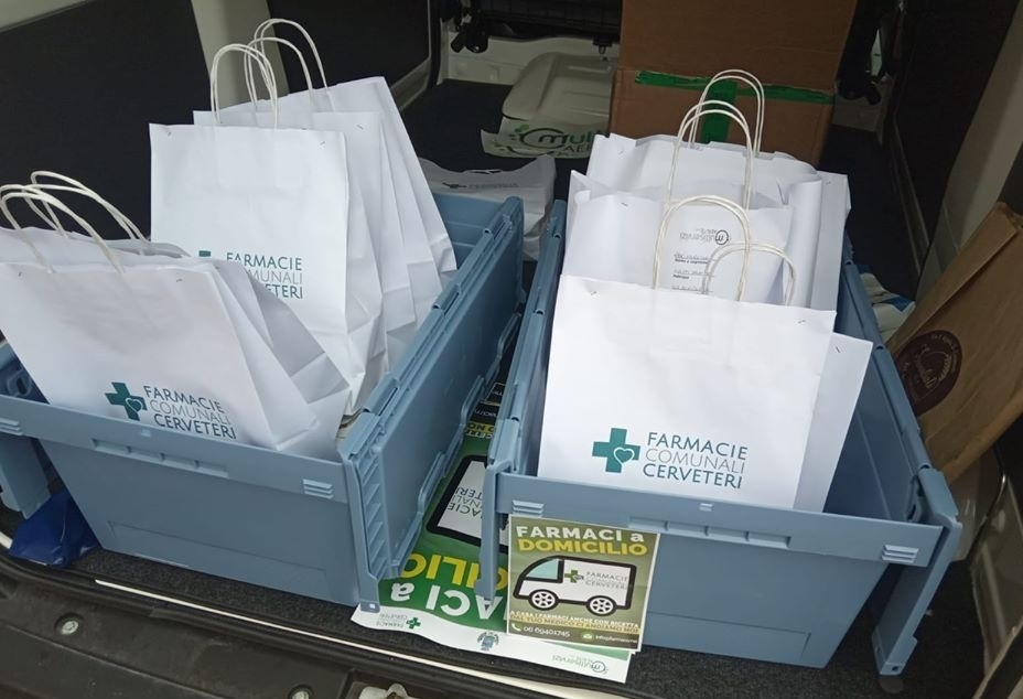 Cerveteri: prosegue il servizioa domicilio dei farmaci