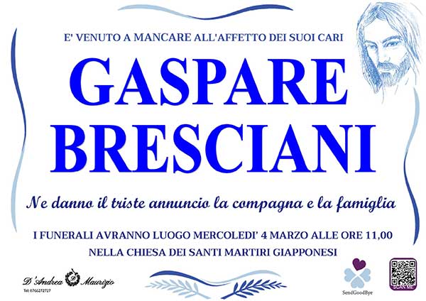 GASPARE BRESCIANI