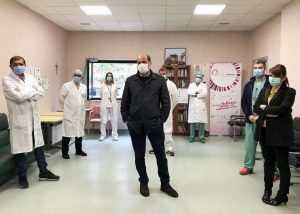 Zingaretti e D&rsquo;Amato stamane in visita a Belcolle