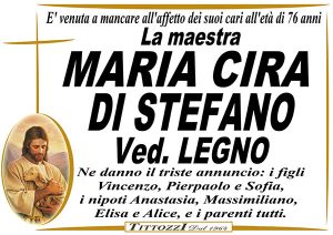 MARIA CIRA DI STEFANO Ved. LEGNO