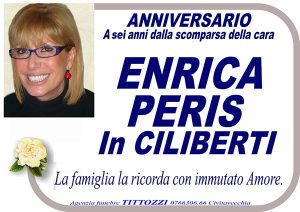ENRICA PERIS in CILIBERTI – Anniversario