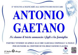 ANTONIO GAETANO