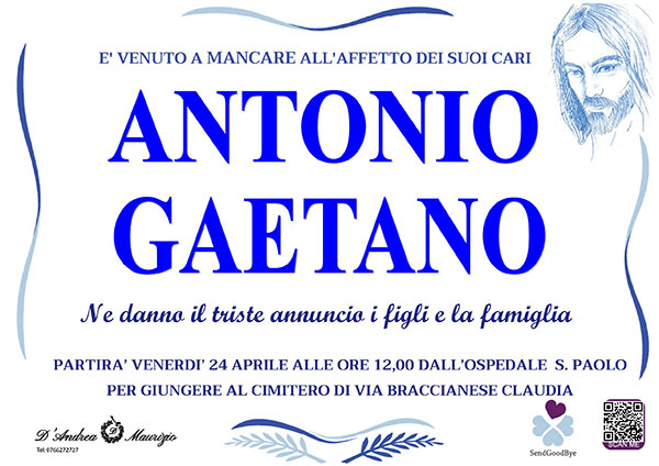 ANTONIO GAETANO