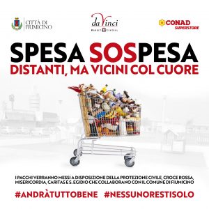 Solidariet&agrave;, &ldquo;Spesa sospesa&rdquo; alla Conad di Parco &lsquo;Da Vinci&rsquo;