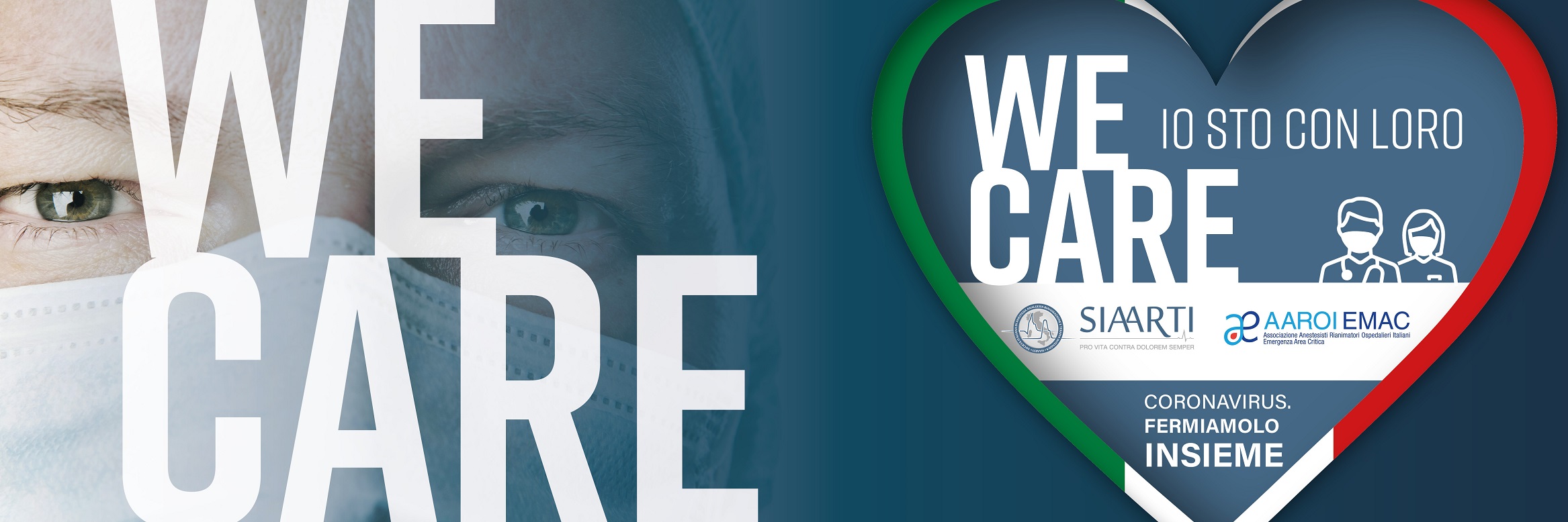 SIAARTI C.WE.Care dona 40mila euro in mascherine alla Protezione Civile