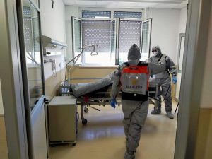 San Paolo, sanificato il reparto di Medicina ex covid dedicato